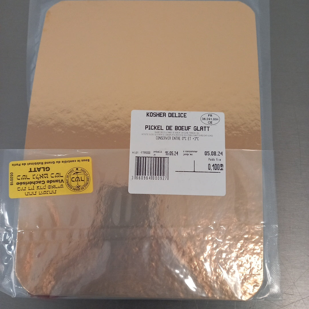 PICKEL'S tranches 12 tranches 100 gr KOSHER DELICESS