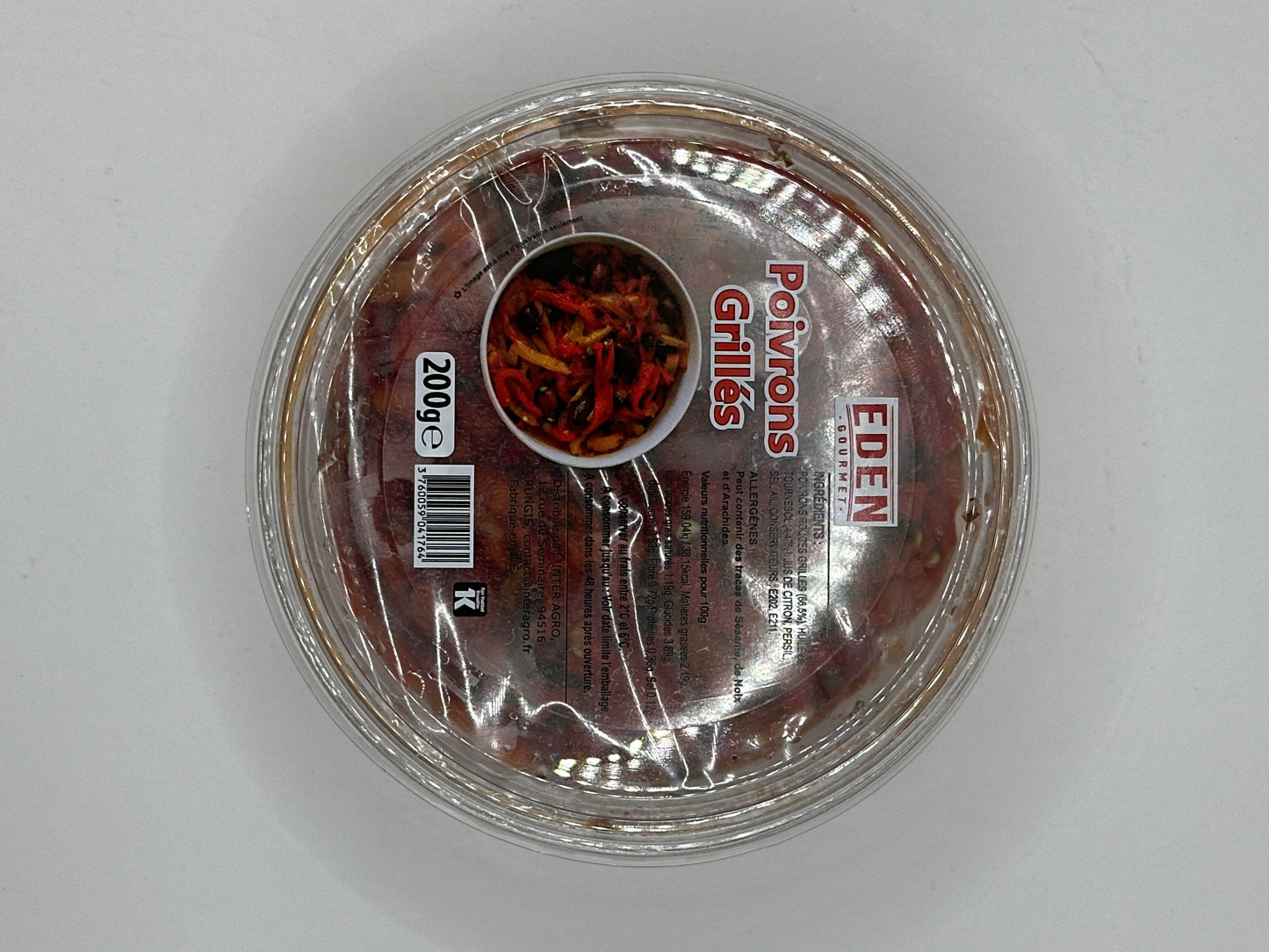 Poivrons rouges grillés EDEN