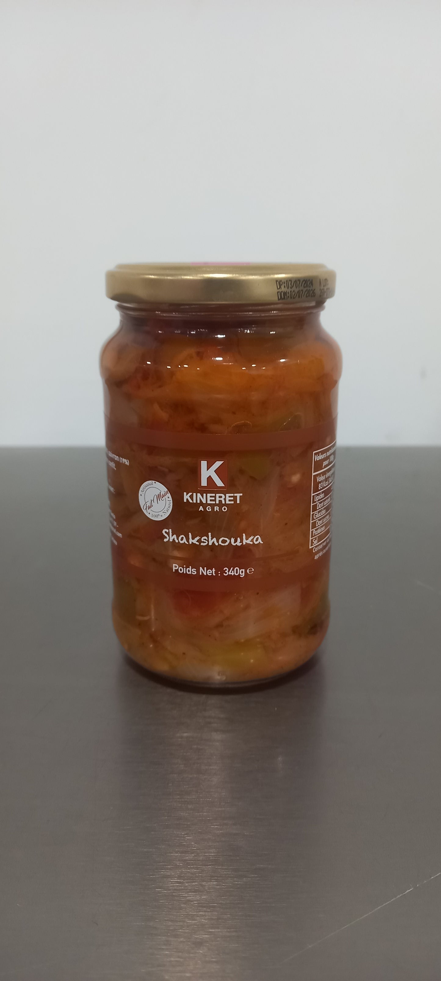 Shak-Shuka salade cuite tomate / poivron
