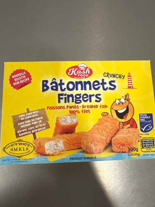 Batonnet poisson pané 300 GR KASH FOOD