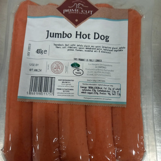 Jumbo Hot Dog 400 gr
