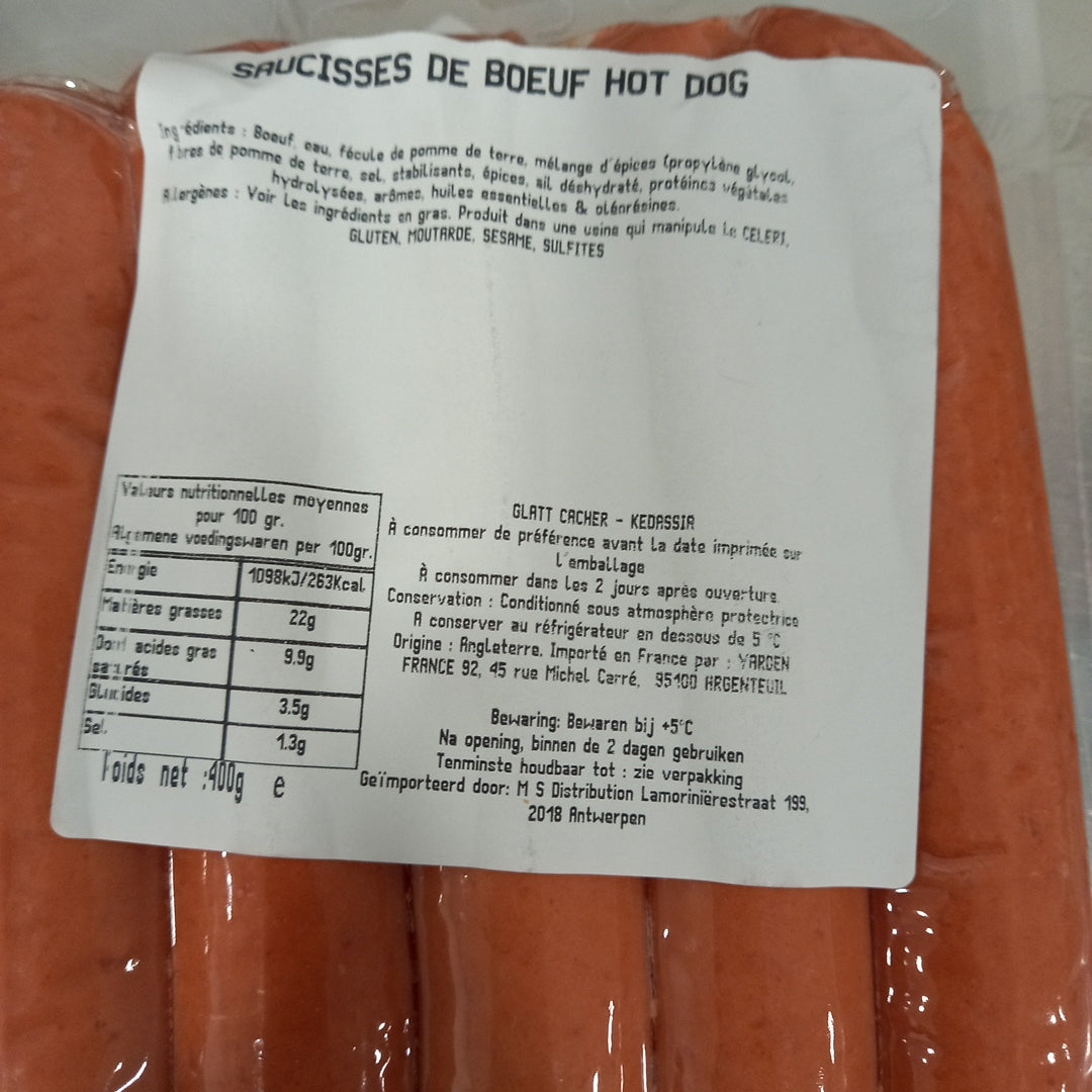 Jumbo Hot Dog 400 gr