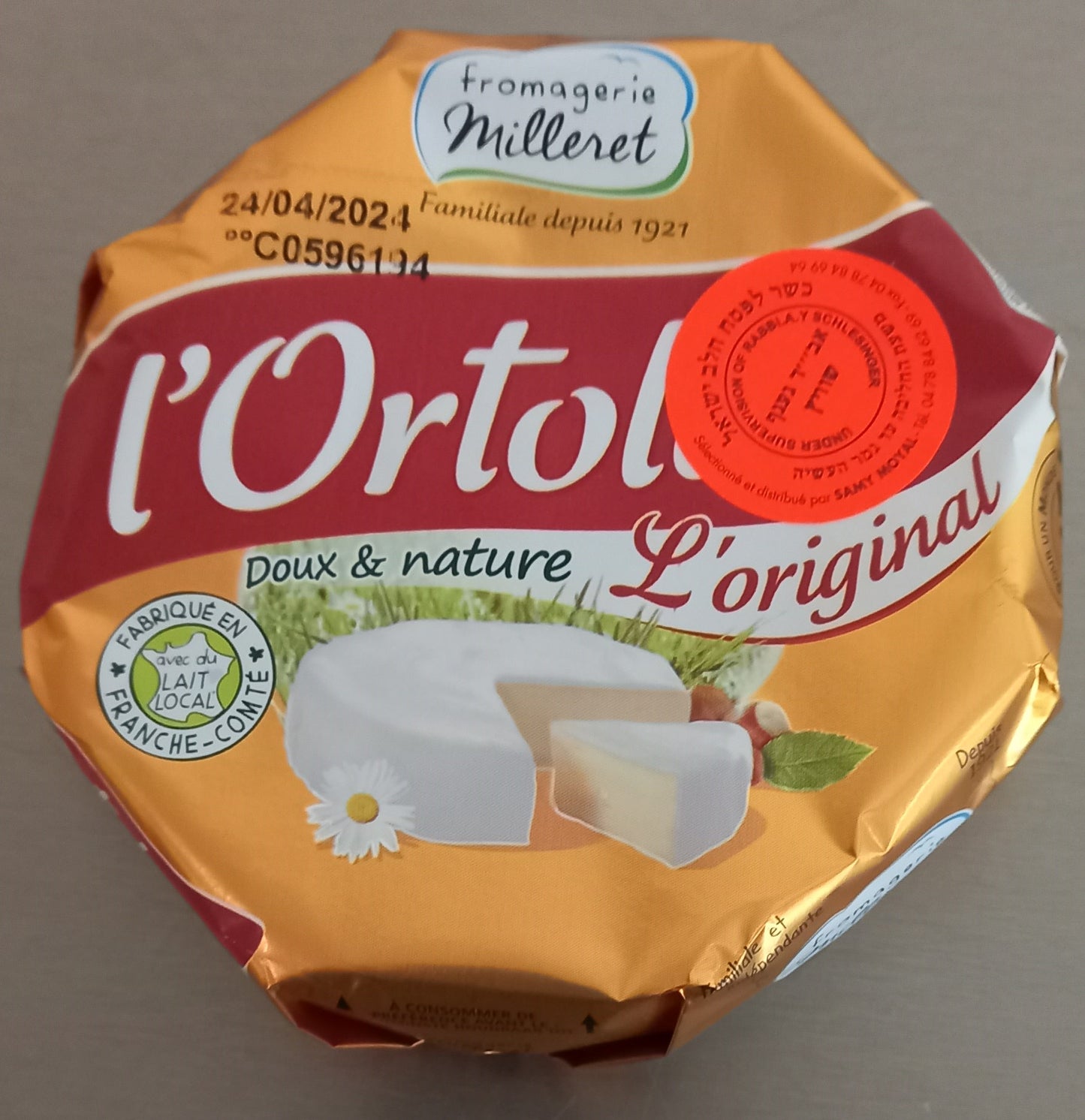 L'ORTOLAN Doux et crémeux 250 gr