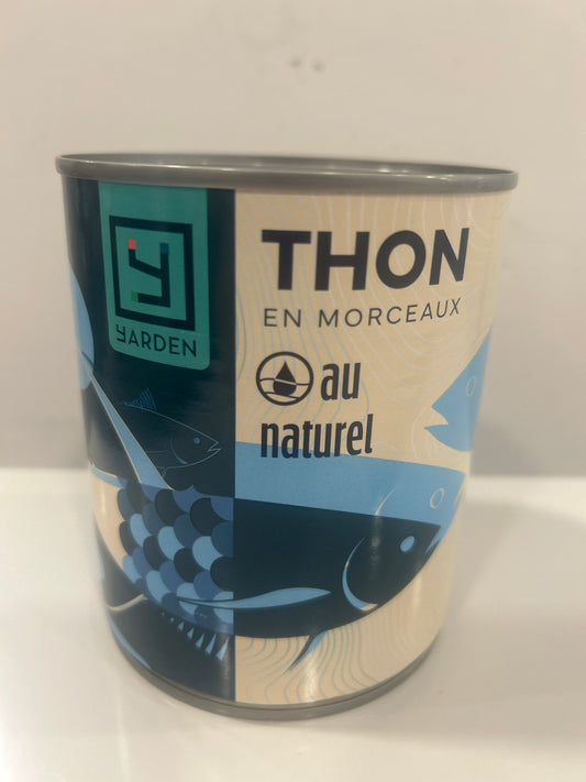 Thon entier à l'EAU 800g YARDEN