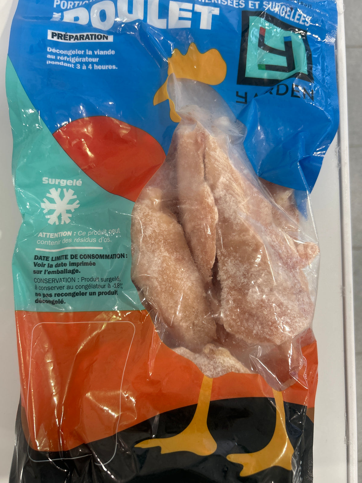 Filets de poulets