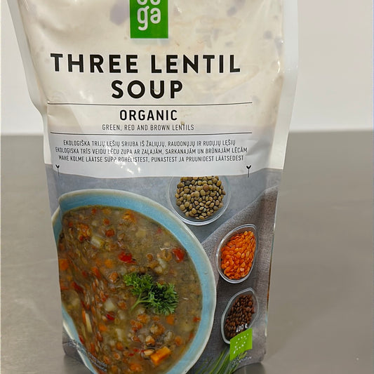 Soupe 3 lentilles - Bio 400 gr