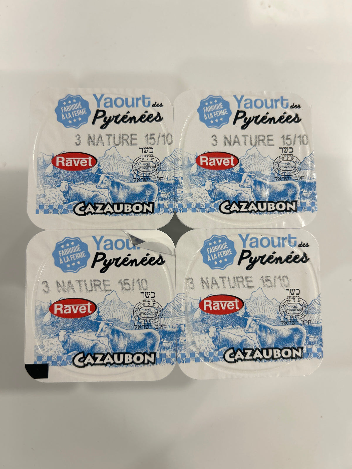 Yaourt Nature x4