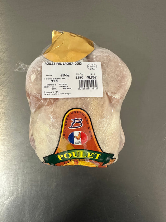 Poulet entier Origine France Buchinger