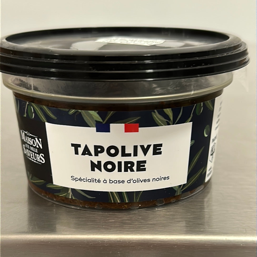 Tapenade d’Olives Noires 180 gr