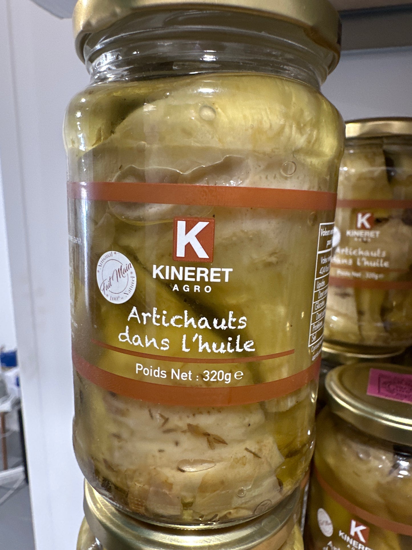 Artichauts a la romaine Kineret