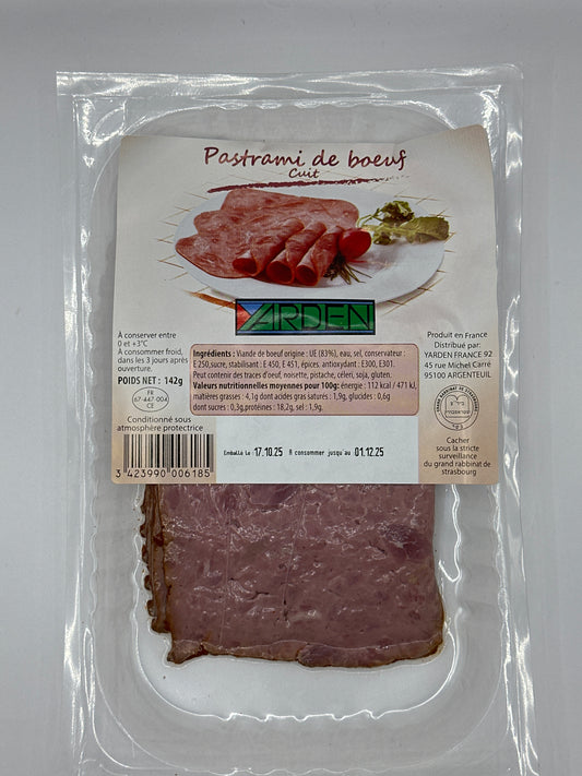 Pastrami de Boeuf 142 gr YARDEN