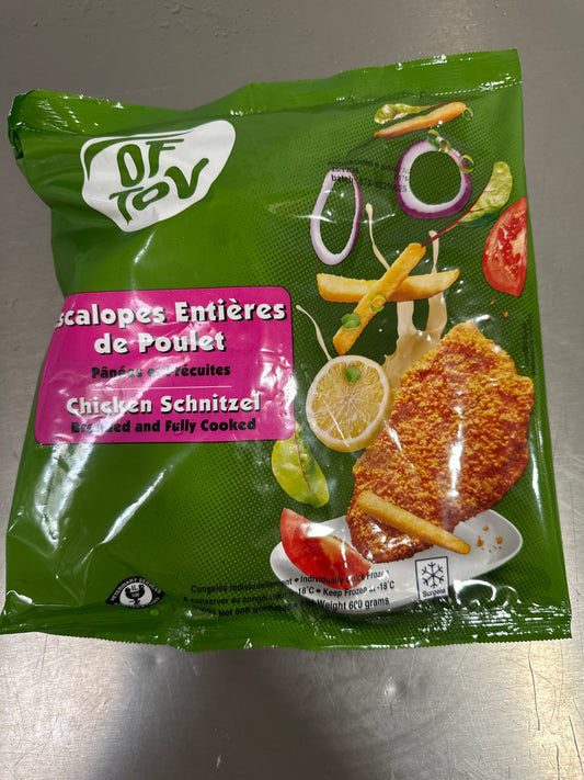 Escalope de Poulet Panées x7 600 gr OFTOV