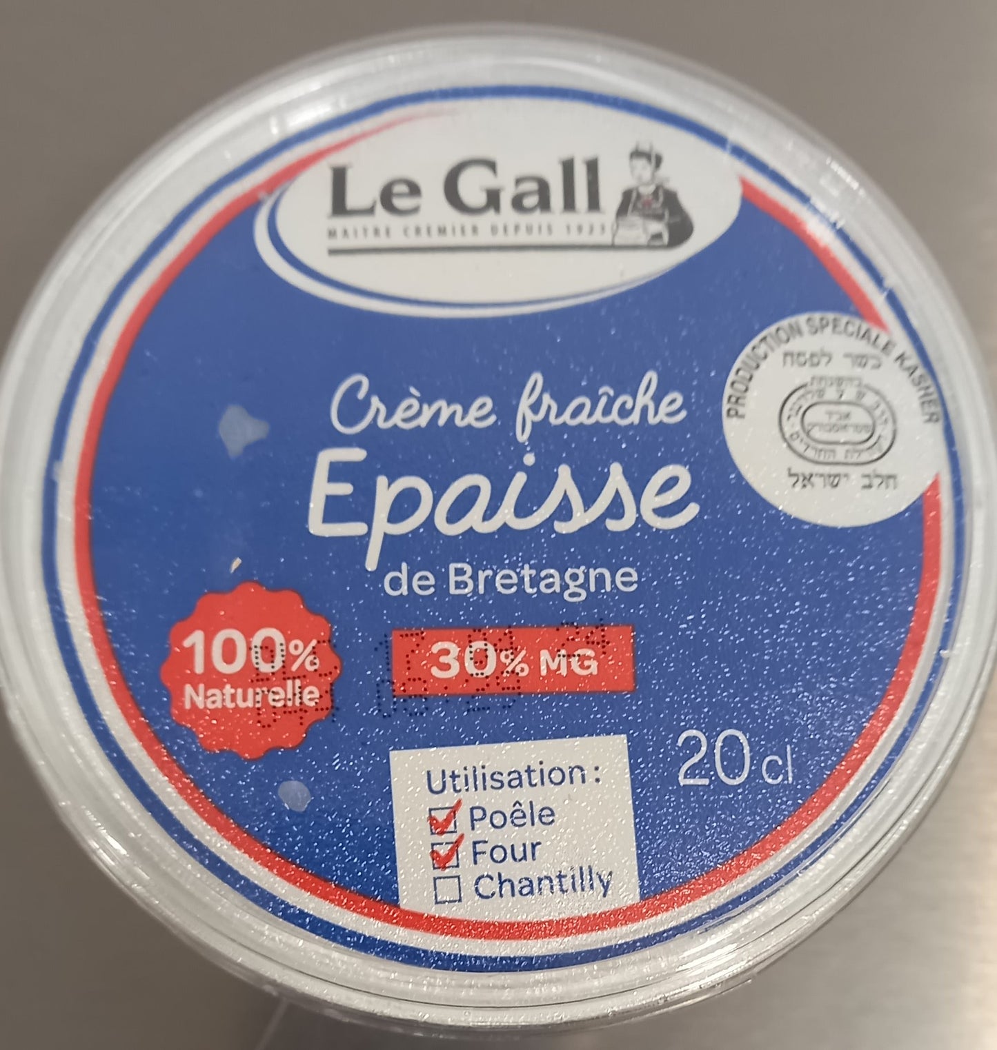 Crème Fraiche HALAVI 20 cl LEGALL