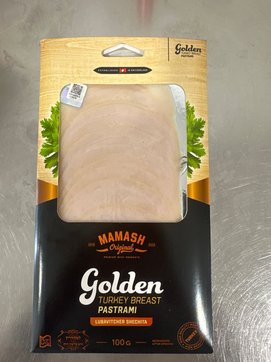 Pastrami de poitrine de dinde MAMASH 100g