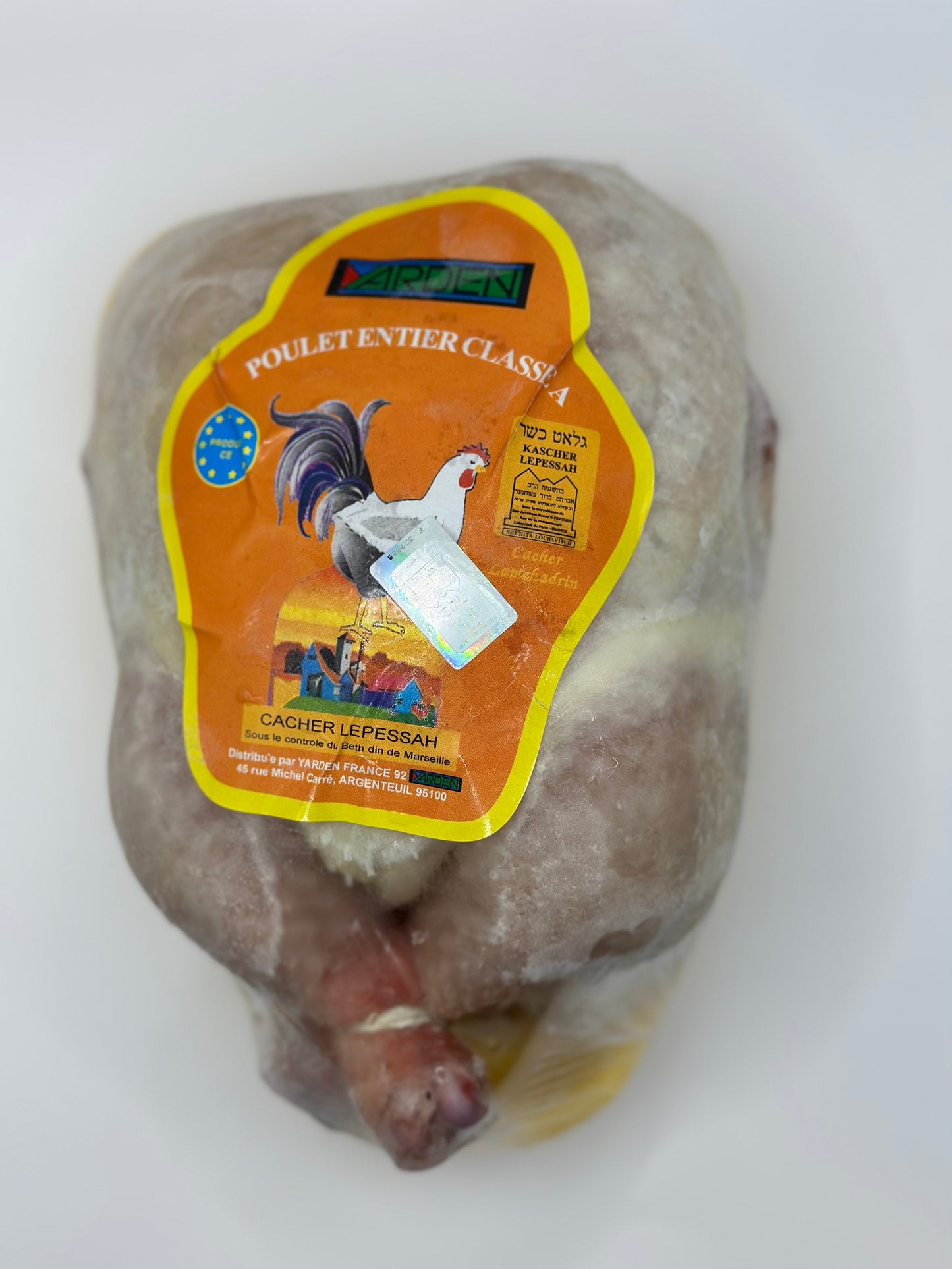 Poulet entier Poids variable YARDEN