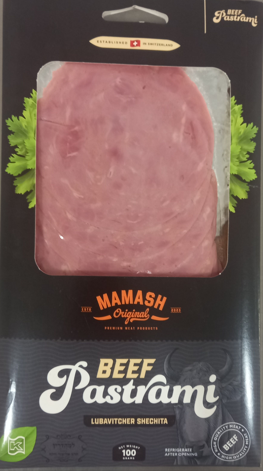 Pastrami de Boeuf 100 gr MAMASH
