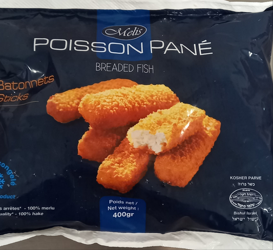 Batonnet poisson pané 400 gr MELIS