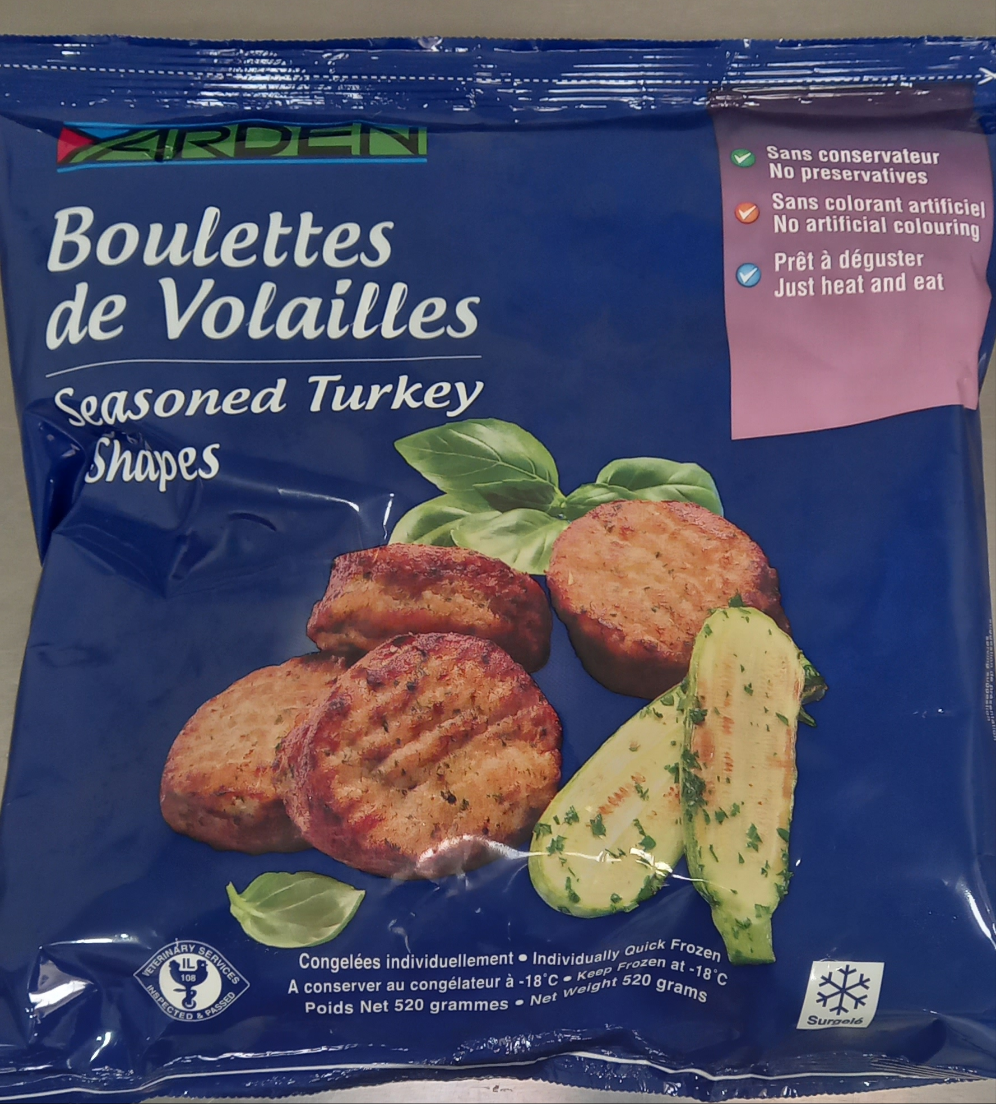 Boulettes de Volaille 520 gr YARDEN