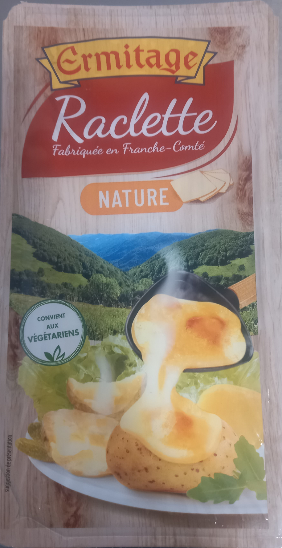 Raclette 350 gr ERMITAGE