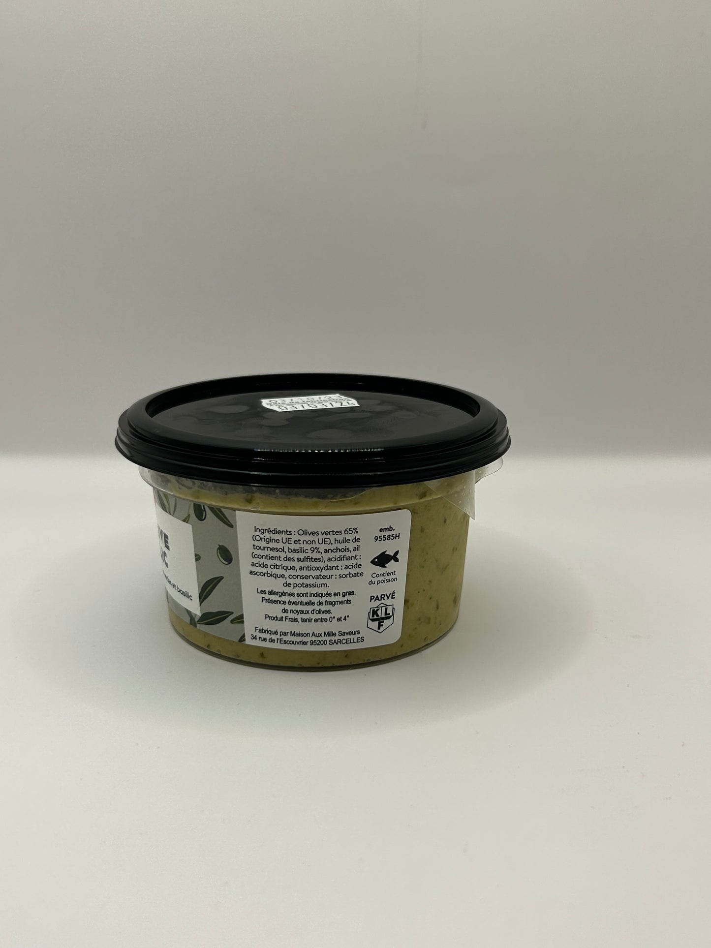 Tapenade Basilic 180 gr