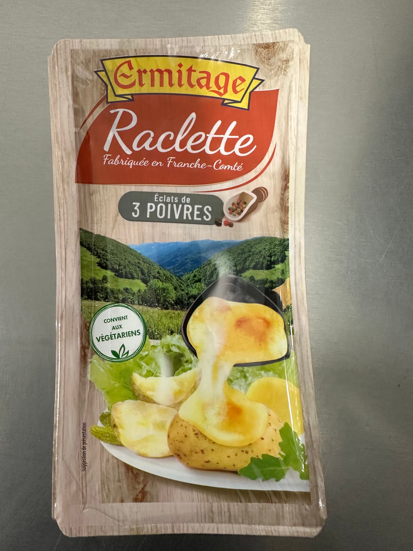Raclette 3 Poivres 200 gr ERMITAGE