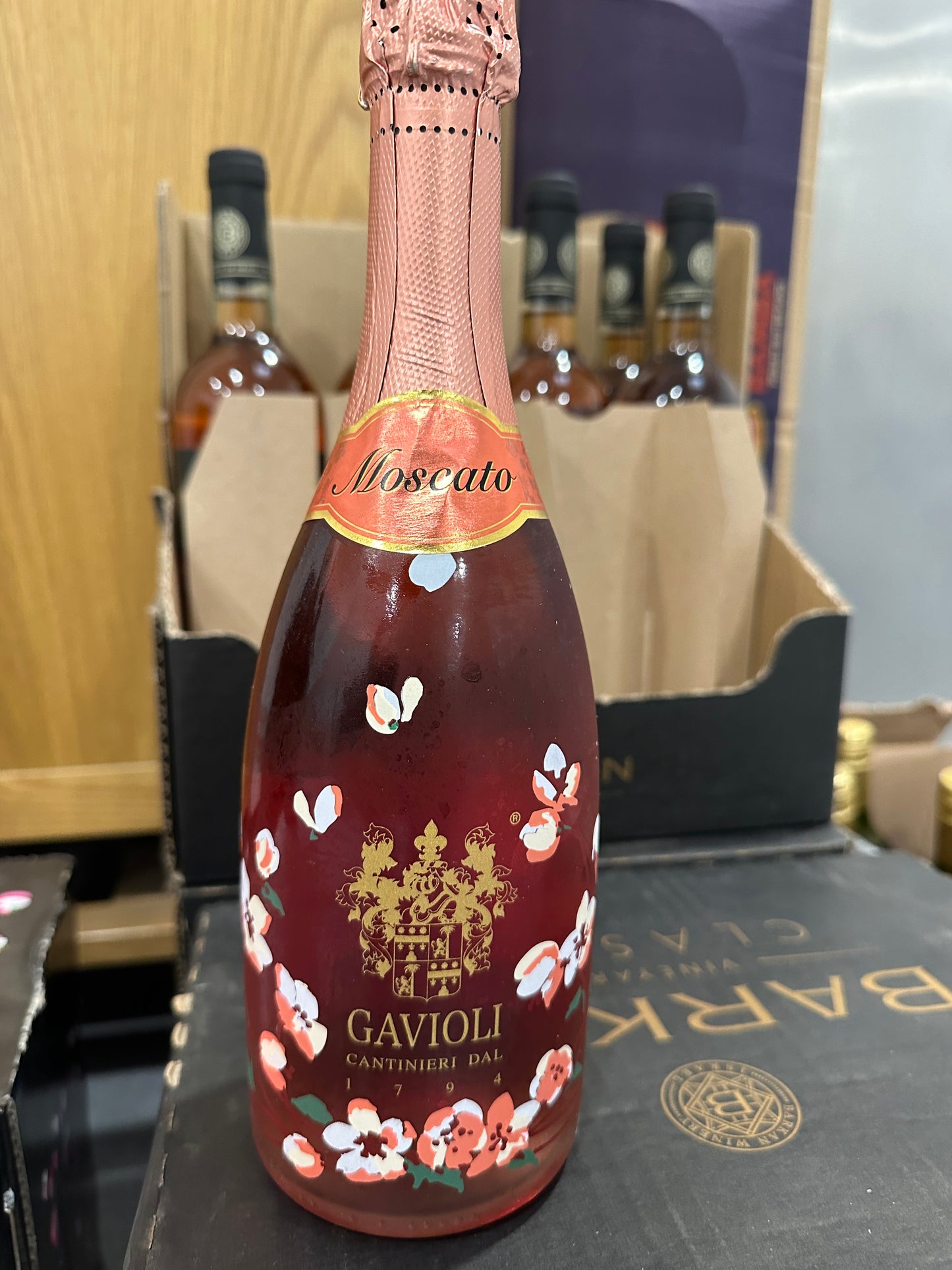 Vin Moscato Gavioli Rosé 75cl