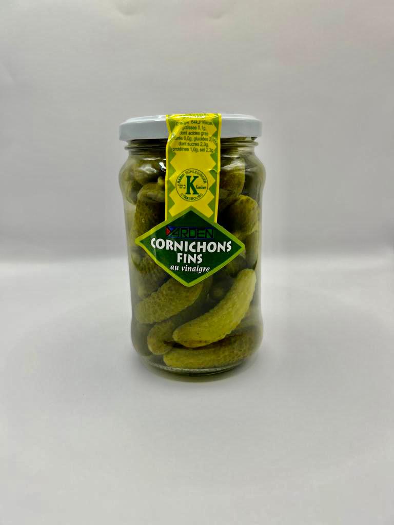 Cornichons fins au vinaigre 340 gr YARDEN