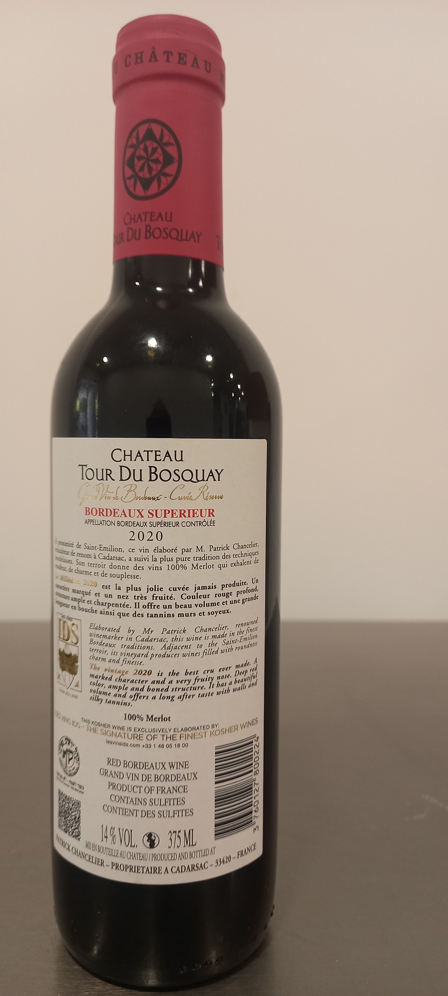 Tour du Bosquay Bordeaux Supérieur 37,5 cl