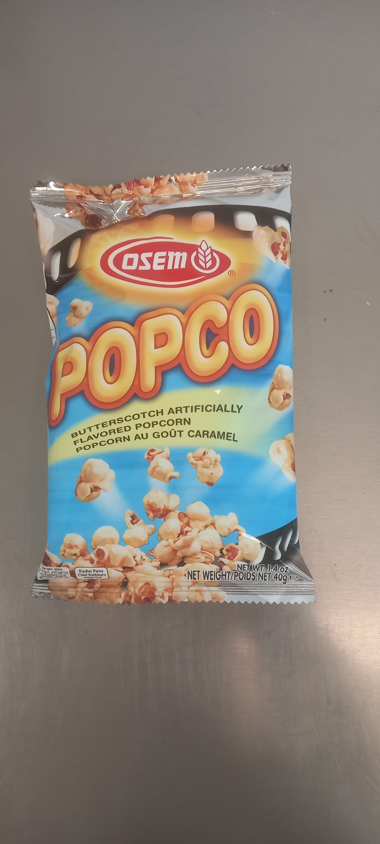 Pop-corn caramel 40gr OSEM