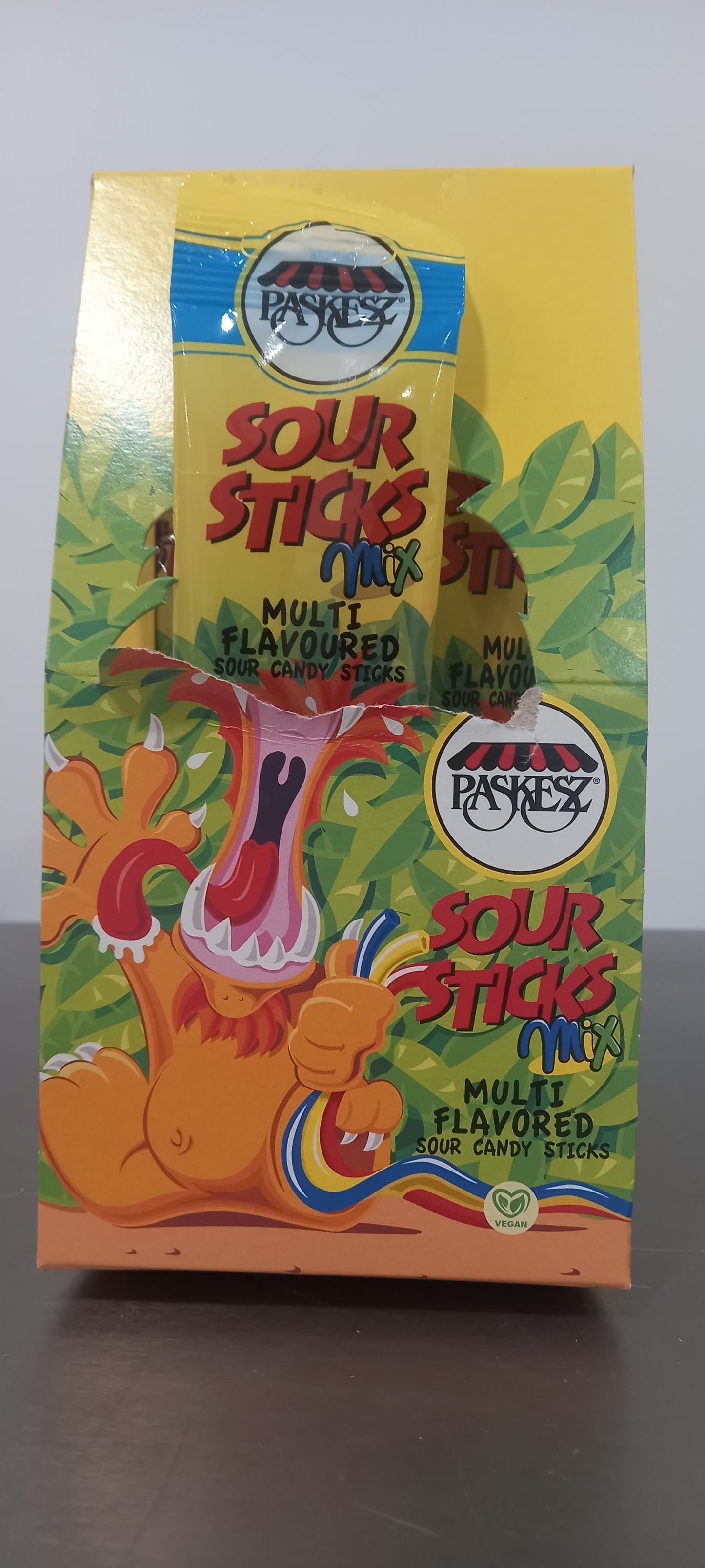 Sour sticks mix 4 color 50gr PASKESZ