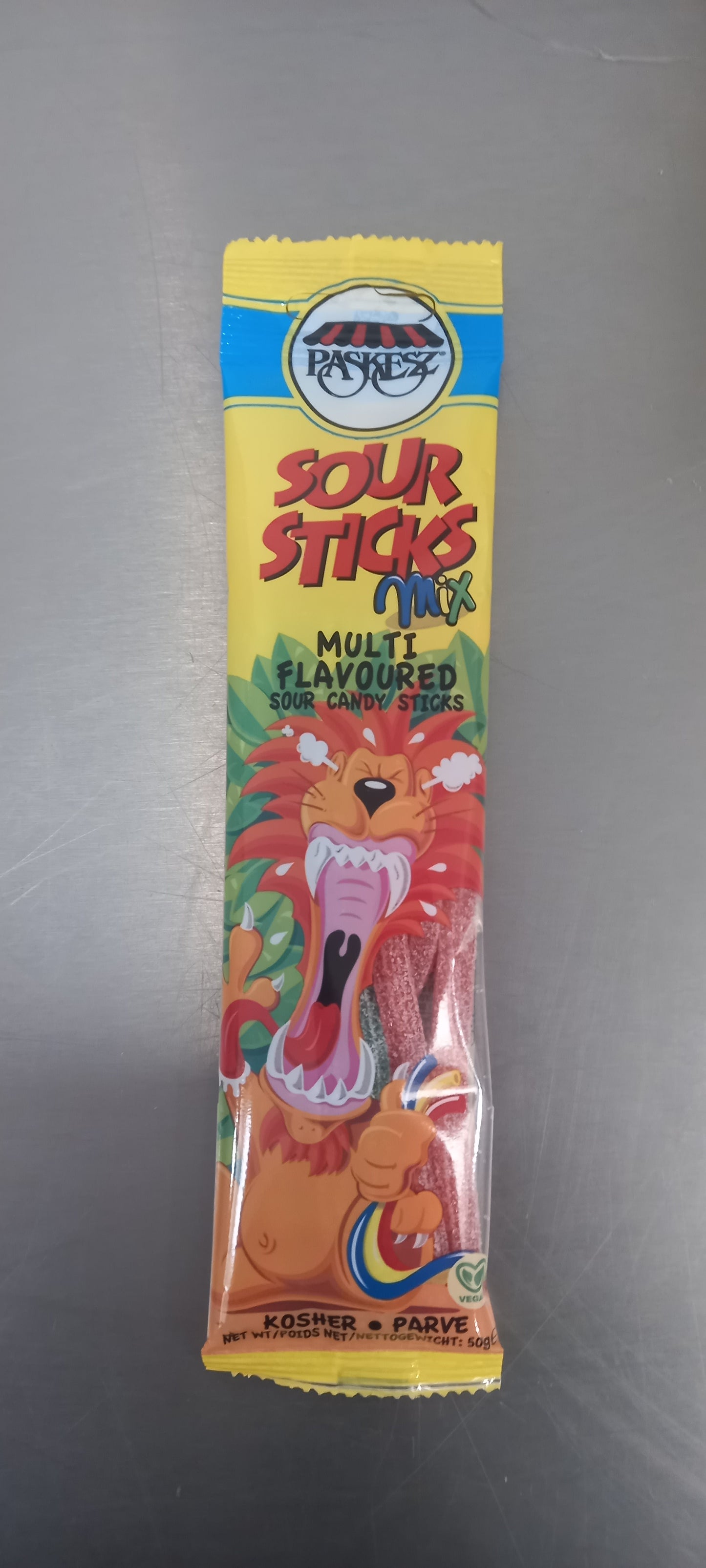 Sour sticks mix 4 color 50gr PASKESZ