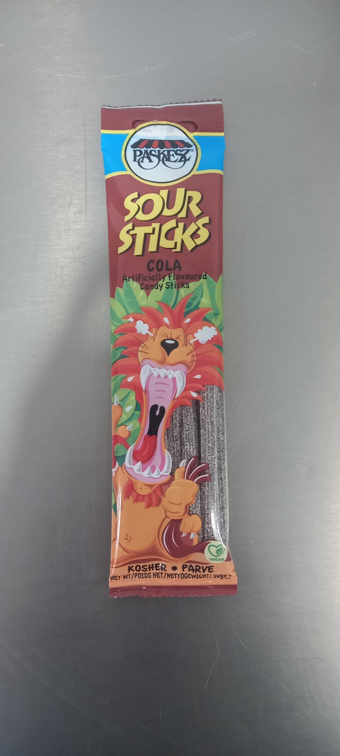 Sour sticks cola 50gr PASKESZ