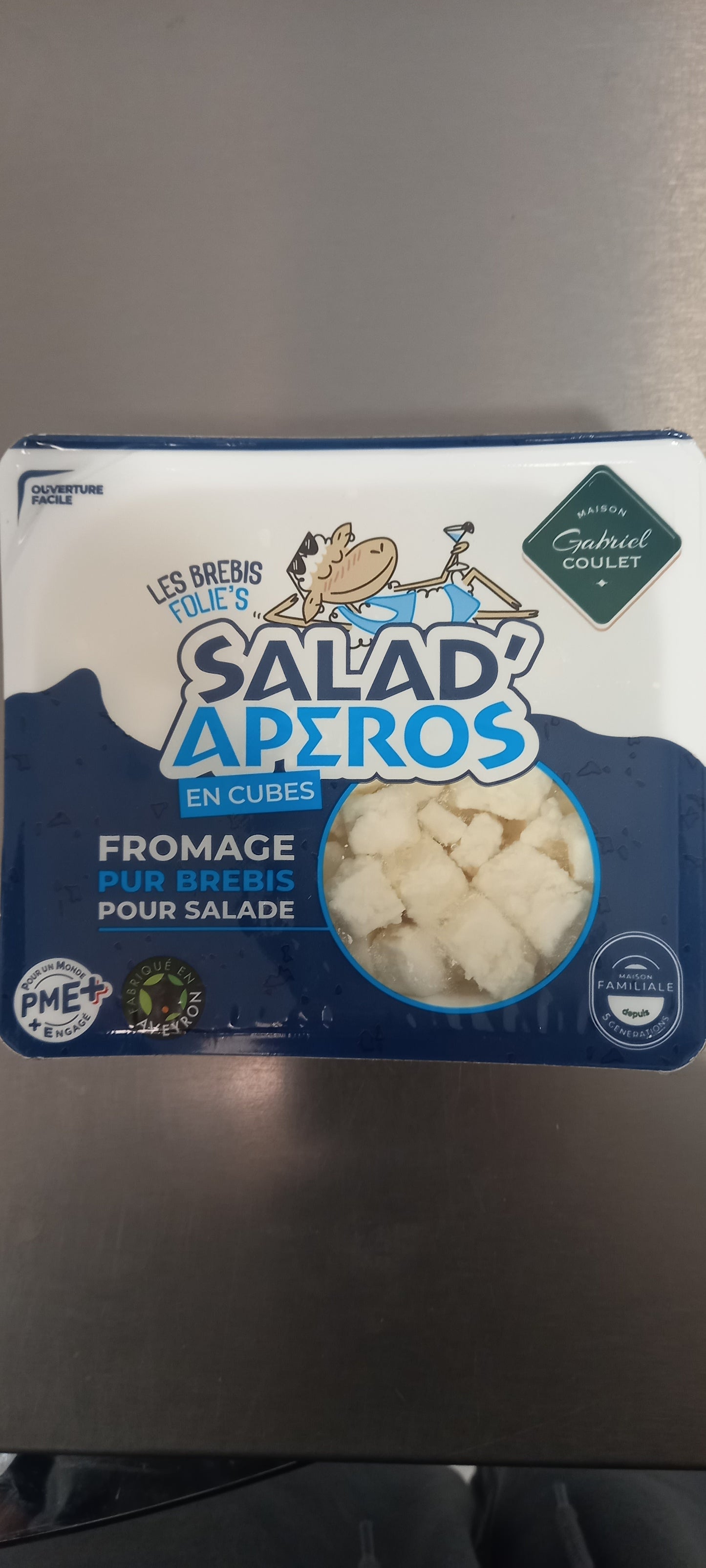 Fromage de brebis style grecque 150 gr