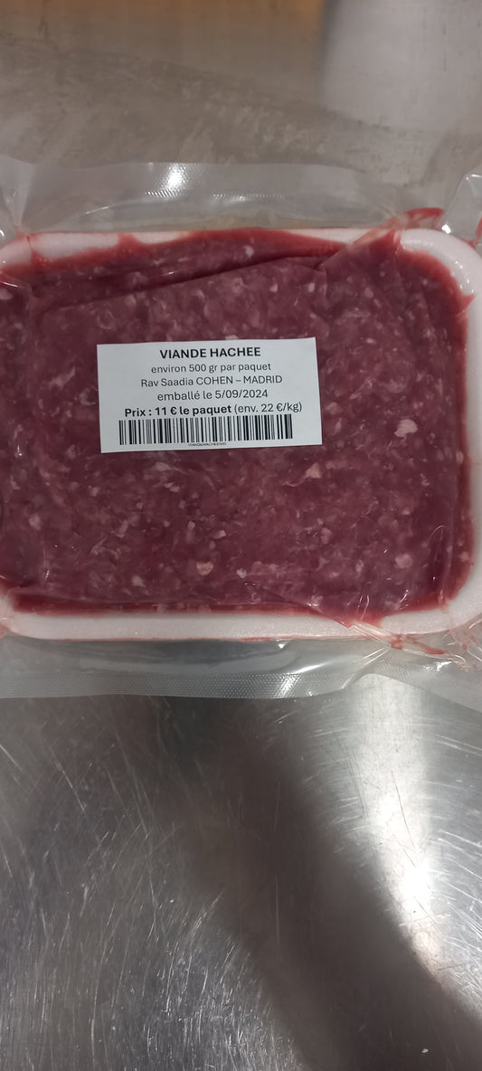 Viande hachée 500 gr